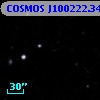 COSMOS J100222.34+021024.3