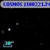 COSMOS J100221.74+021028.6