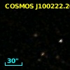 COSMOS J100222.20+020845.4