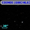 COSMOS J100246.82+020839.4