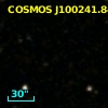 COSMOS J100241.84+020834.4