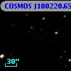 COSMOS J100220.65+020753.7