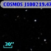COSMOS J100219.47+020743.2