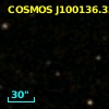COSMOS J100136.33+021305.0