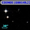 COSMOS J100149.22+021213.9