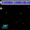 COSMOS J100146.41+021120.9