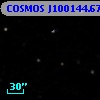 COSMOS J100144.67+021057.3