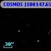 COSMOS J100147.65+020816.3