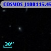 COSMOS J100115.45+021726.3