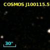 COSMOS J100115.57+021401.0