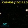 COSMOS J100115.33+021330.1