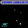 COSMOS J100116.75+021132.6