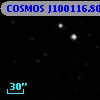 COSMOS J100116.80+021006.6