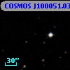 COSMOS J100051.03+020737.8