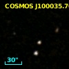 COSMOS J100035.70+021723.1