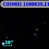 COSMOS J100038.11+021729.9