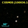 COSMOS J100036.16+021721.3