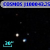COSMOS J100043.25+021714.8