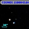 COSMOS J100043.04+021711.0