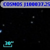COSMOS J100037.25+021643.4