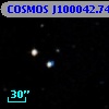 COSMOS J100042.74+021635.5