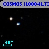 COSMOS J100041.73+021618.2