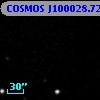 COSMOS J100028.72+021557.7