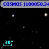 COSMOS J100050.34+021603.1