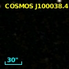 COSMOS J100038.41+021551.3