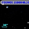 COSMOS J100040.31+021534.4