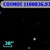 COSMOS J100036.97+021535.5