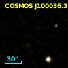 COSMOS J100036.35+021526.9