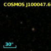 COSMOS J100047.66+021447.1