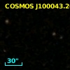 COSMOS J100043.26+021415.0