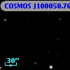 COSMOS J100050.76+021359.3