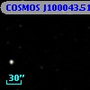 COSMOS J100043.51+021311.5