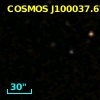 COSMOS J100037.67+021246.5