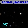 COSMOS J100050.80+021235.7