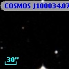 COSMOS J100034.07+020956.8