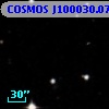 COSMOS J100030.07+020954.7