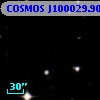 COSMOS J100029.90+020950.8