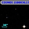 COSMOS J100036.57+020941.5