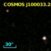 COSMOS J100033.24+020938.8