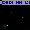 COSMOS J100042.78+020938.3