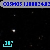 COSMOS J100024.02+020938.3