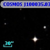 COSMOS J100035.03+020918.0