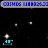 COSMOS J100028.33+020913.8