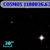 COSMOS J100036.62+020912.3