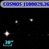 COSMOS J100028.36+020901.3
