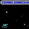 COSMOS J100023.44+020901.8